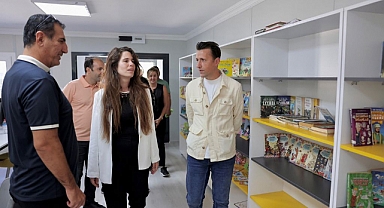 ÇEŞME BELEDİYESİ’NDEN OVACIK’A KÜTÜPHANE VE ETÜT MERKEZİ