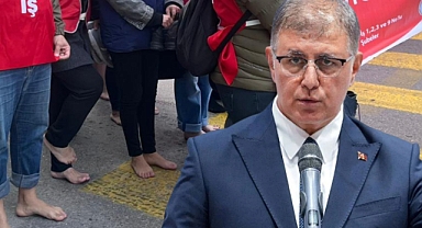 TUGAY’DAN SENDİKAYA TEPKİ… ASGARİ ÜCRET AÇIKLANDIĞINDA DA ÇIPLAK AYAKLA YÜRÜSEYDİNİZ… DEMLİLERLE YÜRÜSEYDİNİZ!