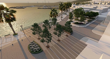 ÇEŞME'DE BÜYÜK DÖNÜŞÜM: ÇİFTLİK SAHİLİ YENİ YÜZÜNE KAVUŞUYOR