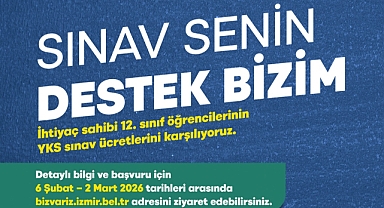 GENÇLERE YKS ÜCRETİ DESTEĞİ