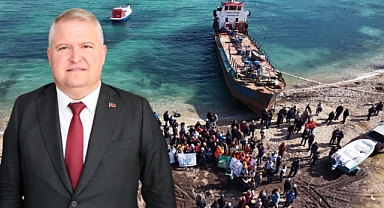 URLA BELEDİYE BAŞKANI BALKAN'DAN HURDA GEMİ TEPKİSİ: BU GEMİ GELDİĞİ GİBİ GİDECEK
